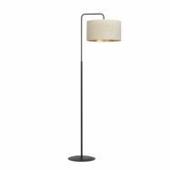 HILDE LP1 Golvlampa, Svart/Vit