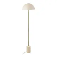 HOUSE NORDIC Sheffield golvlampa - beige stål och beige marmor