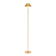 Hygge portabel golvlampa Mässing Ø19