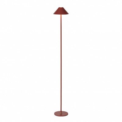 Hygge portabel golvlampa Maroon Ø19