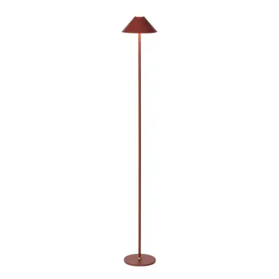 Hygge portabel golvlampa Maroon Ø19