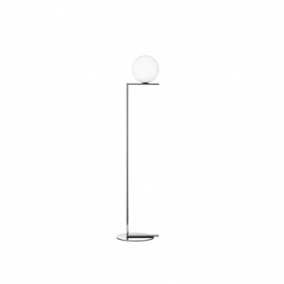 IC Lights F1 golvlampa, krom 135cm