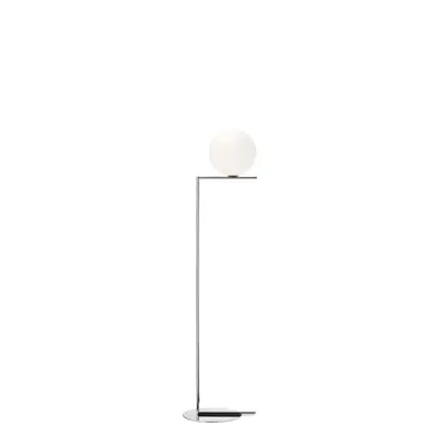 IC Lights F2 golvlampa, krom 185cm
