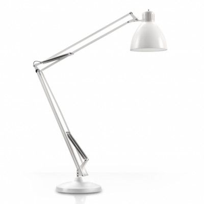 JJ GREAT Golvlampa, mattvit