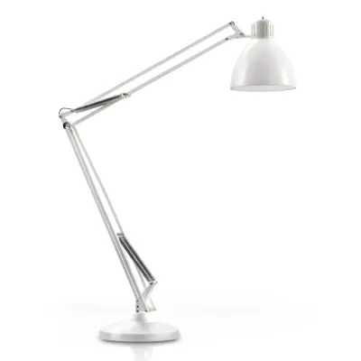 JJ GREAT Golvlampa, mattvit