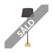 Joshua golvfot, trä/mässing