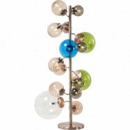 KARE DESIGN Balloon Colore LED golvlampa - flerfärgad akryl/koppar stål