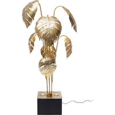 KARE DESIGN Leaf Monstera golvlampa - stål