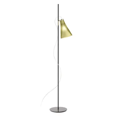 Kartell - K-Lux Golvlampa Black/Green