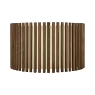 Komorebi lampskärm large circle, mörkbetsad ek