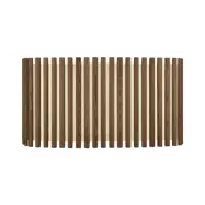 Komorebi lampskärm large rectangular, mörkbetsad ek