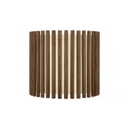 Komorebi lampskärm medium circle, mörkbetsad ek