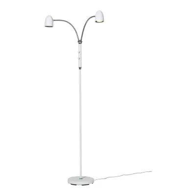 Koster golvlampa dubbel, vit 140cm