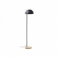KAVE HOME Catlar golvlampa i ask och metall med svartmålad finish