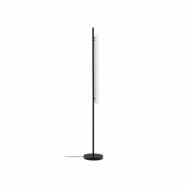 KAVE HOME Vauxall golvlampa - metall och frostat glas