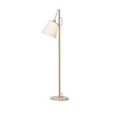 Designtorget Lampa Pull golv ek/vit