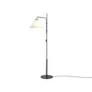 MARSET - Funiculi Fabric Golvlampa Svart-Hvit