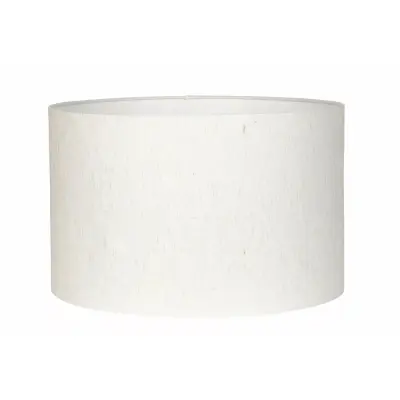 Lampskärm Linne Cylinder Creme 40cm