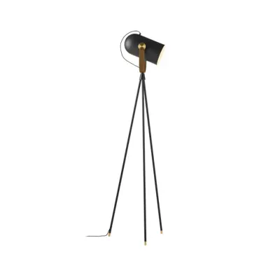 Le Klint Golvlampa CARRONADE II Svart/brun