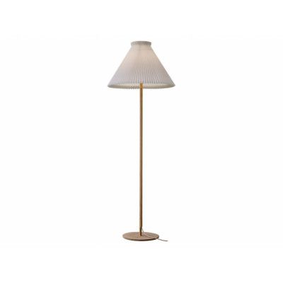 LE KLINT - Le Klint Model 328 Golvlampa Light Oak/Brass Le Klint