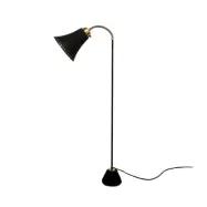 Liam golvlampa metall, svart