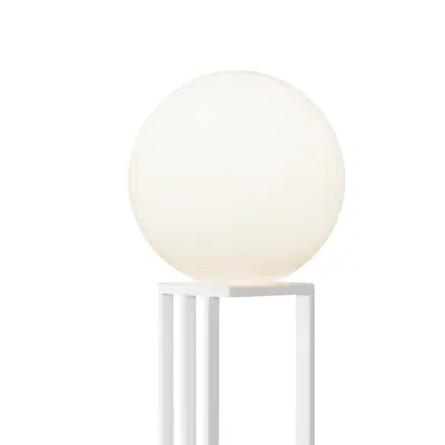 Libreria Glasskärm opalvit Ø300 mm