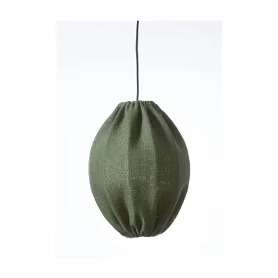 Limoni lampskärm, Grain salviagrön H38cm