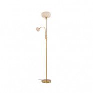 Lindby - Aliette Golvlampa Guld/Bärnsten