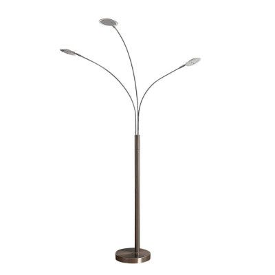 Lindby - Anea 3 Golvlampa Nickel/White