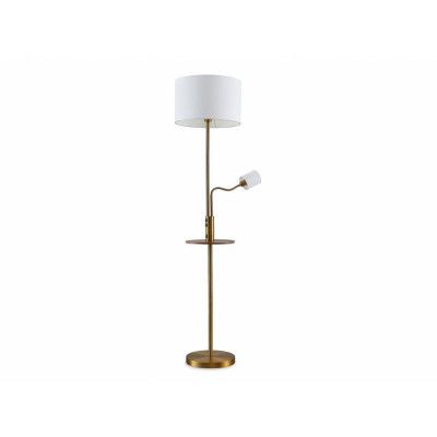 Lindby - Aovan Golvlampa w/USB Bronze