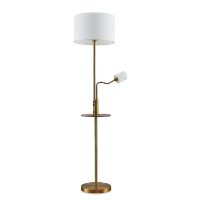 Lindby - Aovan Golvlampa w/USB Bronze