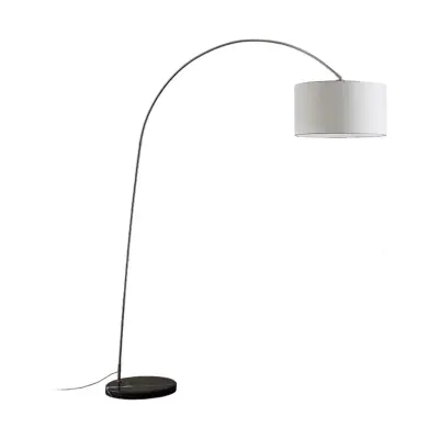 Lindby - Belinda Golvlampa White/Nickel