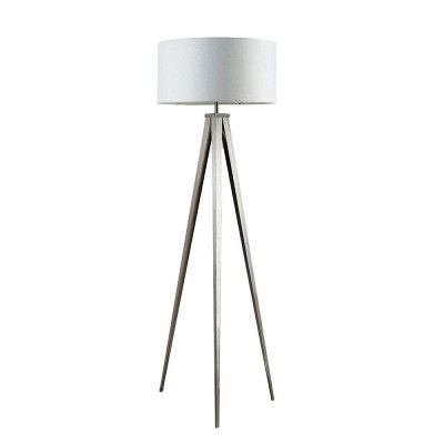 Lindby - Benik Golvlampa White/Nickel