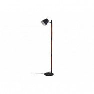 Lindby - Birte Golvlampa Black/Wood