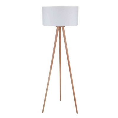 Lindby - Charlia Golvlampa White/Wood