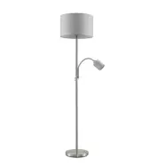 Lindby - Colima Golvlampa Nickel/Grey