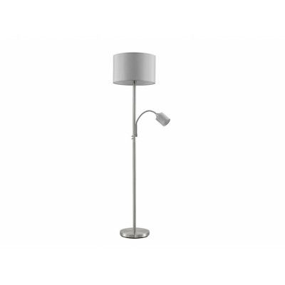 Lindby - Colima Golvlampa Nickel/Grey