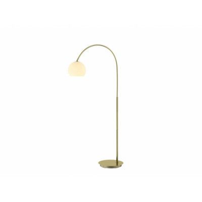 Lindby - Cynthia golvlampa Opal/Brass