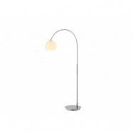 Lindby - Cynthia golvlampa Opal/Nickel