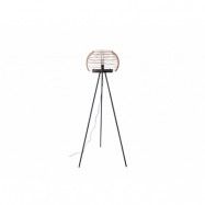 Lindby - Ediz Golvlampa Wood/Black
