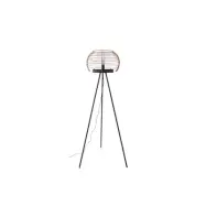 Lindby - Ediz Golvlampa Wood/Black