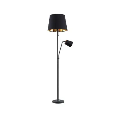 Lindby - Efalia Golvlampa Black/Gold