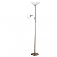 Lindby - Elaina Golvlampa Nickel/White