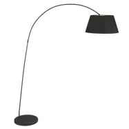Lindby - Esti Golvlampa Black/Gold