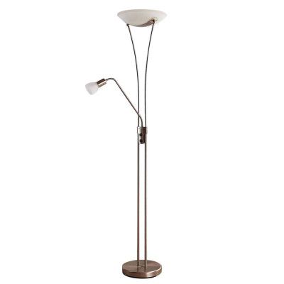 Lindby - Felicia Golvlampa Nickel/White
