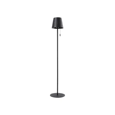 Lindby - Hilario Portable Solcell Golvlampa Dim. Svart