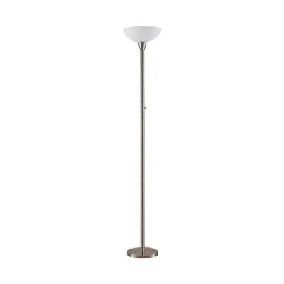 Lindby - Ignacia Golvlampa Nickel/Opal