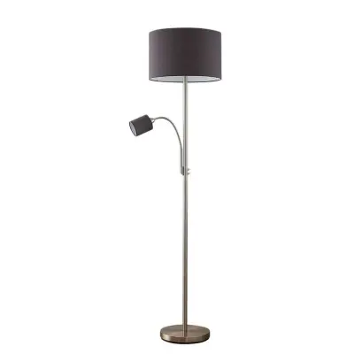 Lindby - Jaileen Golvlampa Grey/Nickel