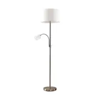 Lindby - Jaileen Golvlampa White/Nickel