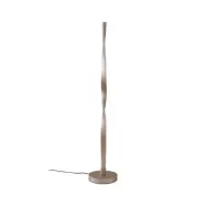 Lindby - Jaren LED-golvlampa, svart/brun, 114 cm, CCT